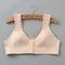 Front Open Non Padded Wireless Nursing Bra