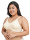 Plus Size Full Cup Chikan Cotton Full Coverage Extra Support Bra (38-42)