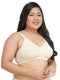 Plus Size Full Cup Chikan Cotton Full Coverage Extra Support Bra (38-42)