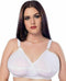 Plus Size Cross Design Simple Cotton Bra (44-50)